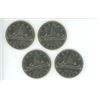 Image 1 : 4x 1972 Canadian Nickel Dollars
