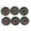 Image 1 : 6x 2004 Canadian Remembrance Day Quarters