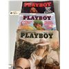 Image 1 : April, August, November 1974 Playboy magazines