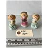 3 inch high birthstone angels ( 2 May, 1 Dec.)