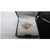 Image 3 : Gemstone Pendant + 14k Gold Plated Ring – Size 9