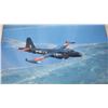 Image 2 : Lockheed Neptune aircraft (Cold War era anti submarine aircraft) framed picture 16"W x 13 1/2"H