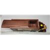 Image 3 : Coopertires wooden semi truck & trailer - total length - 15"L x 4"W