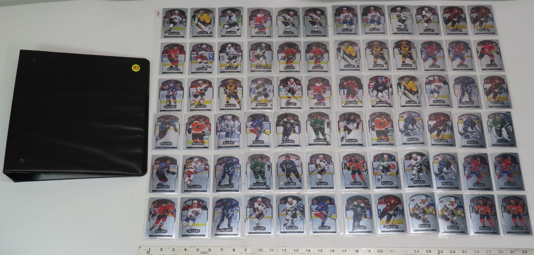 72 UpperDeck Allure Hockey Cards with Binder & Extra plastic sleeves - Schmalz Auctions 72 UpperDeck Allure Hockey Cards with Binder & Extra plastic sleeves - Schmalz Auctions