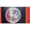 Image 2 : 1974 Winnipeg Centennial Silver Dollar. Specimen. Bright White. Housed in its original black clamshe