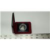 Image 1 : 1976 Library of Parliament Silver Dollar. Specimen. Bright White. Housed in its original black clams