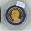 Image 1 : Pope Paul VI brass medal. Pope from 1963 – 1978. Housed in its original hard plastic holder.
