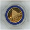Image 2 : Pope Paul VI brass medal. Pope from 1963 – 1978. Housed in its original hard plastic holder.