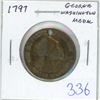 Image 1 : 1797 George Washington Medal. Holed for suspension.