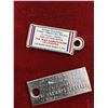 Image 2 : LOT OF VINTAGE WAR AMP LICENSE PLATE TAG KEY CHAIN FOBS