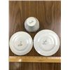 Image 8 : MYOTT SON & CO HAND PAINTED DISHES MADE IN ENGLAND