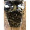 Image 2 : LOT OF VINTAGE AND ANTIQUE BUTTONS NABOB JAR