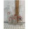 Image 2 : VINTAGE CALGARY GINGER ALE BOTTLES AND DRINKING GLASS