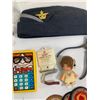 Image 2 : MISC LOT OF COLLECTIBLES AIR CADETS PATCHES MANTLES ETC