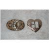 Image 1 : Pair of belt Buckles