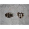 Image 2 : Pair of belt Buckles