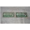 Image 1 : Pair old $1.00 bills