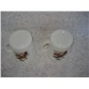 Image 3 : Pair of Fire King Ruffled Grouse Coffee Mugs