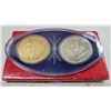 Image 2 : Two Ontario Medallions in Red Display Box