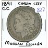 Image 1 : 1891 CC USA Morgan Dollar