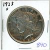 Image 1 : 1923S USA Peace Dollar
