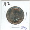 Image 1 : 1971 USA JFK Half Dollar