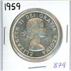 Image 1 : 1959 Canadian Silver Dollar