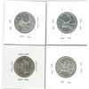 Image 2 : 1949, 1951, 1952, 1953 SF Canadian Silver Twenty-Five Cent Coins (4)