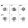 Image 1 : 1886, 1887, 1888, 1889, 1890H, 1891 Canadian Silver Five Cent Coins (6)