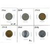 Image 1 : 1926, 1928, 1942, 1943, 1944, 1945 Canadian Five Cent Coins (6)