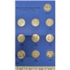 Image 3 : 1953 - 1979 Whitman Blue Folder - Canadian 25 Cent - COMPLETE (18 silver coins)
