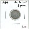 Image 1 : 1899 Great Britain Three Pence