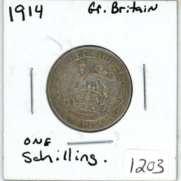 1914 British Schilling