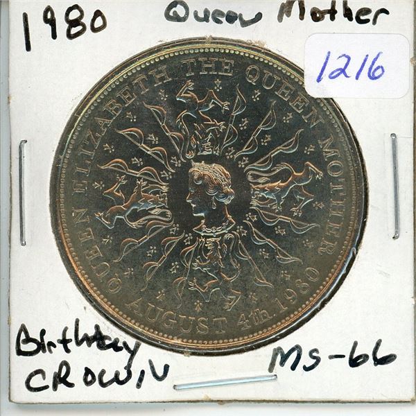 1980 Queen Mother Birthday Crown