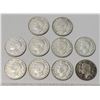 Image 4 : 10 King George Twenty-Five Cent Silver Coins in Bag
