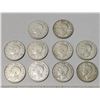 Image 4 : 10 King George Twenty-Five Cent Silver Coins in Bag