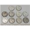 Image 4 : 1948 10 King George Twenty-Five Cent Silver Coins in Bag