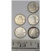 Image 2 : 1938 Bag of 10 King George Silver Ten Cent Coins