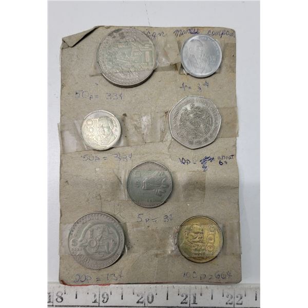 Bag of Mexican Coins