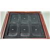 Image 2 : Deluxe Mahogany Display Case for Morgan Silver Dollar Collection
