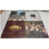 Image 1 : 4 Beatles Records; Abbey Road, Beatles Rarities, Love Songs, Rock n Roll Music Vol. 2