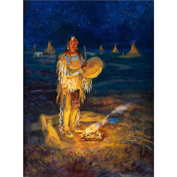 Dave Powell, oil on canvas