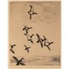 Image 1 : Roland Clark, drypoint etching