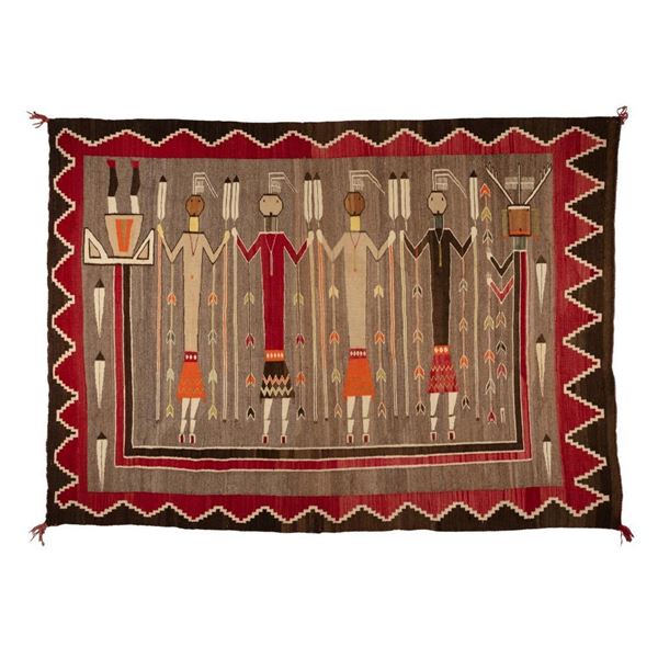 Navajo Rug, Yei