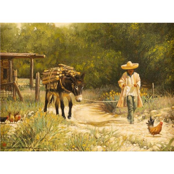 Dan Bodelson, oil on canvas