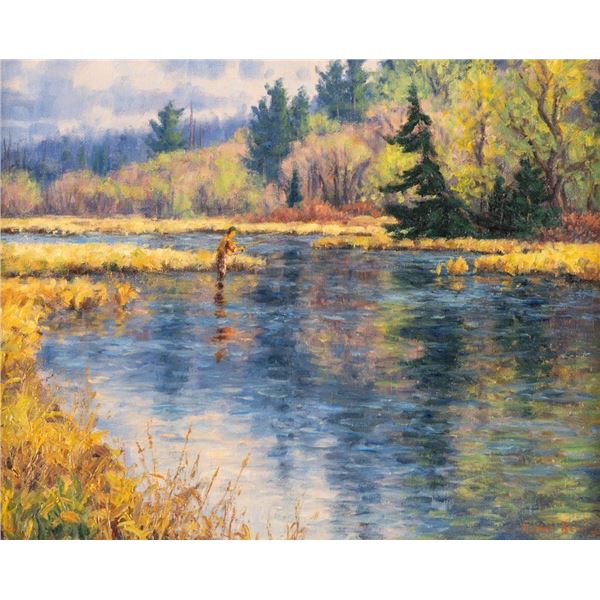 Randy Van Beek, oil on canvasboard
