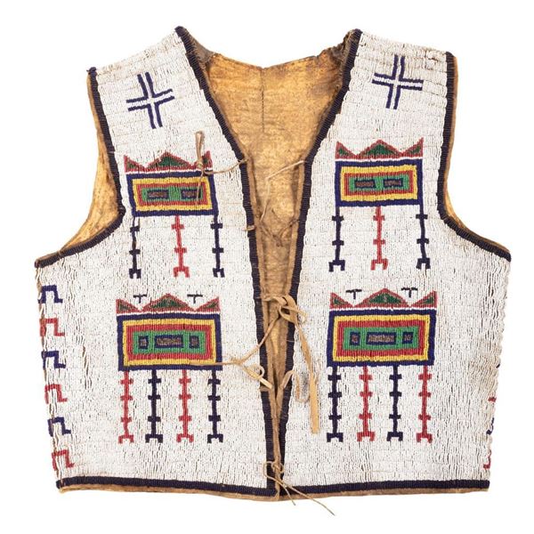 Arapahoe Man's Beaded Vest