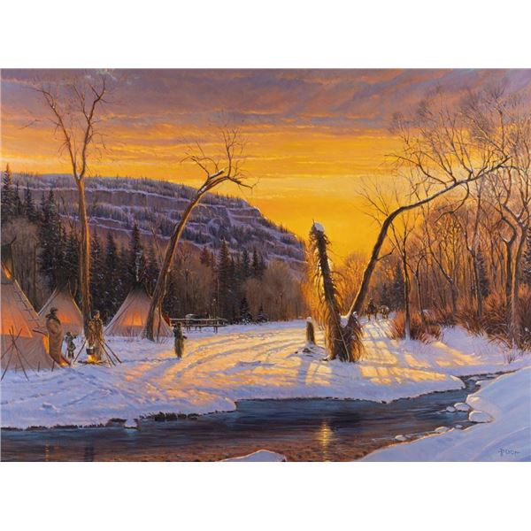 Dustin Lyon, oil on canvas