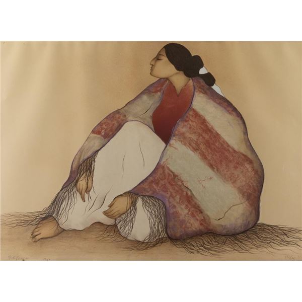 R.C. Gorman, print
