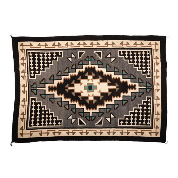 Navajo Rug, Two Grey Hills